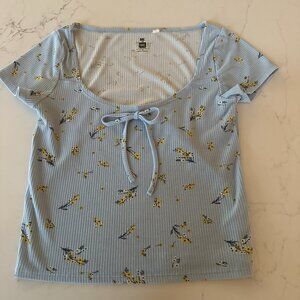 Me to We Floral Crop Top